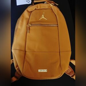 Jordan Leather Backpack